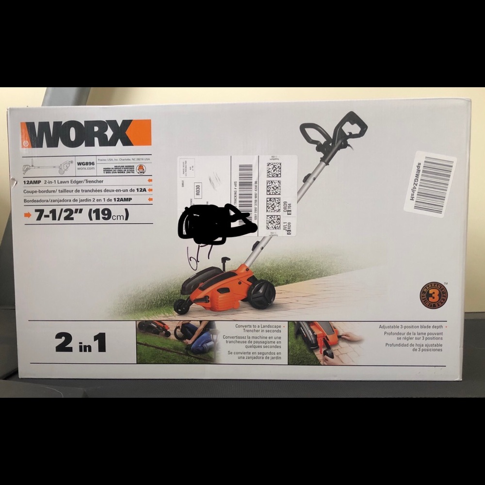 WORX 2-in-1 Lawn Edger/Trencher